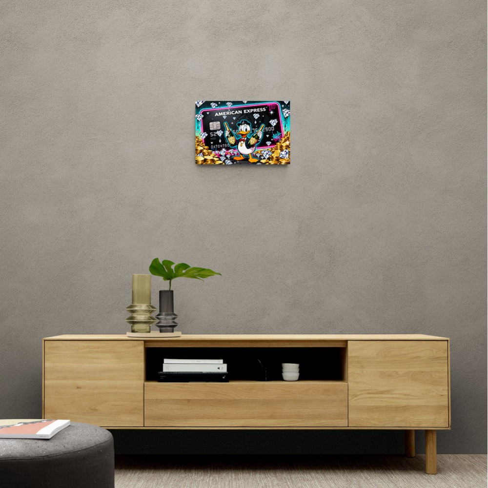 Swipe of Decadence Wall Art