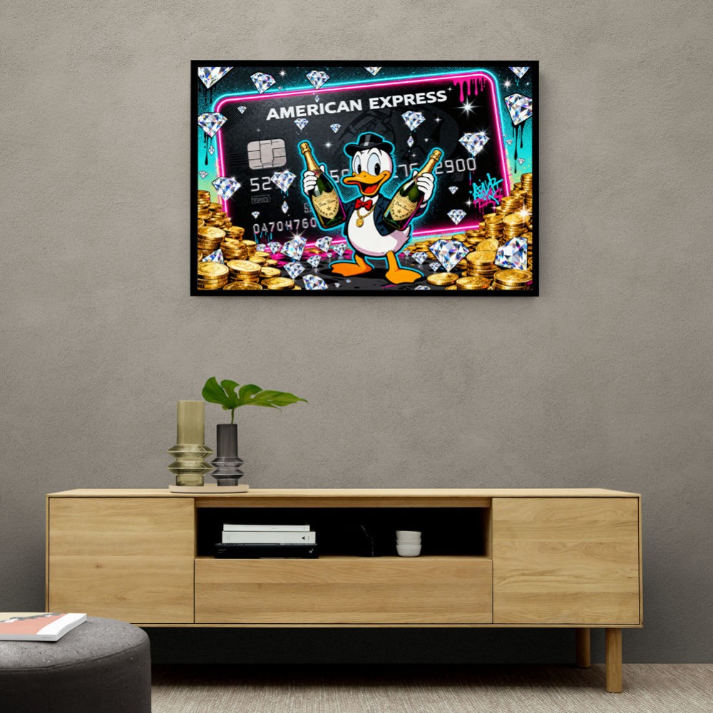 Swipe of Decadence Wall Art