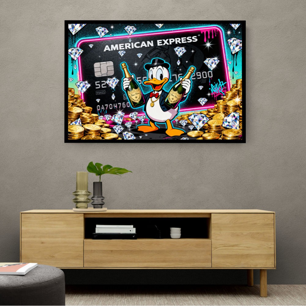 Swipe of Decadence Wall Art