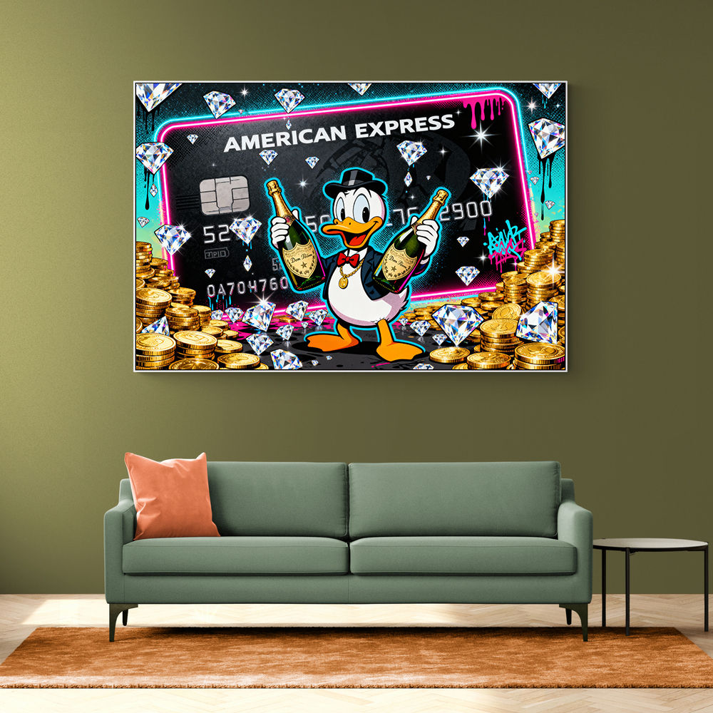 Swipe of Decadence Wall Art