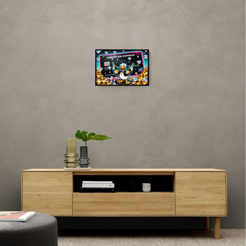Swipe of Decadence Wall Art