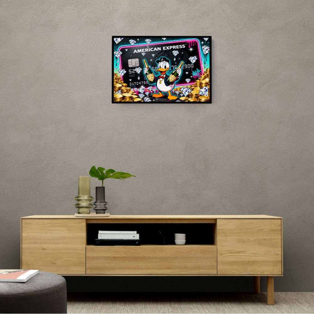 Swipe of Decadence Wall Art
