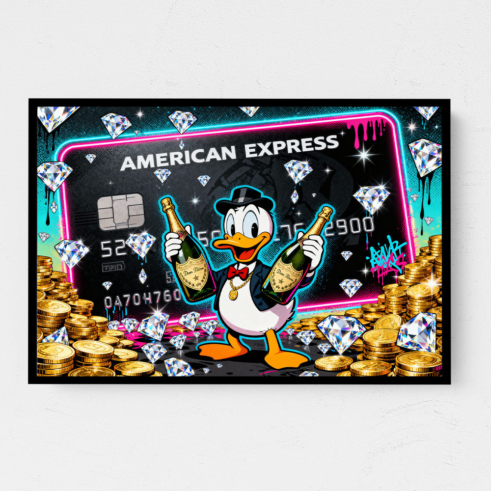 Swipe of Decadence Wall Art