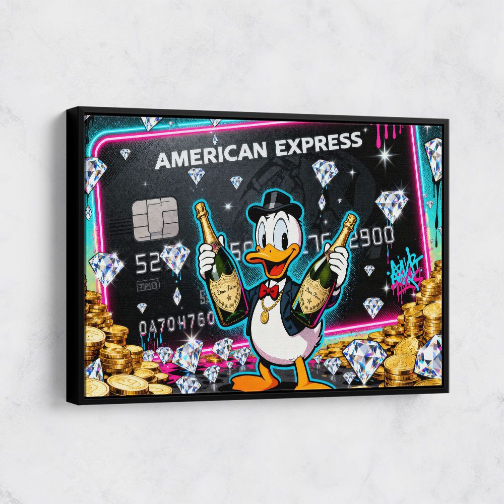 Swipe of Decadence Wall Art