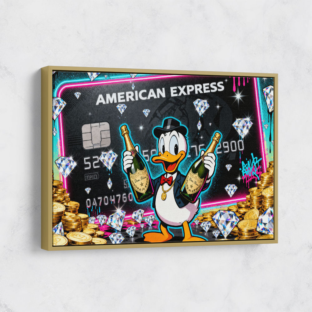 Swipe of Decadence Wall Art