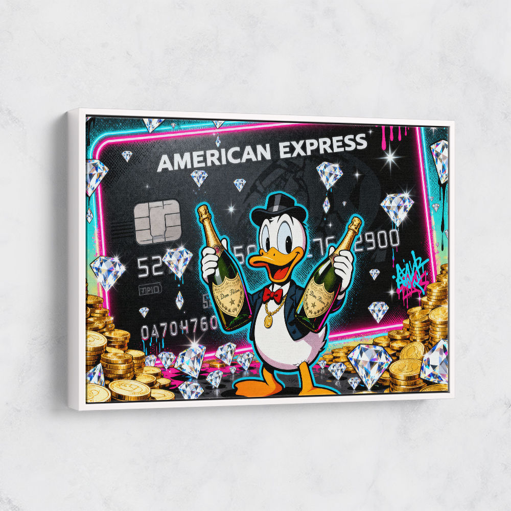 Swipe of Decadence Wall Art