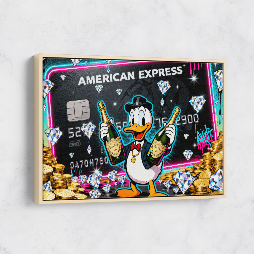 Swipe of Decadence Wall Art