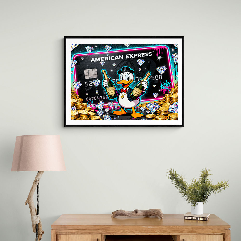 Swipe of Decadence Wall Art