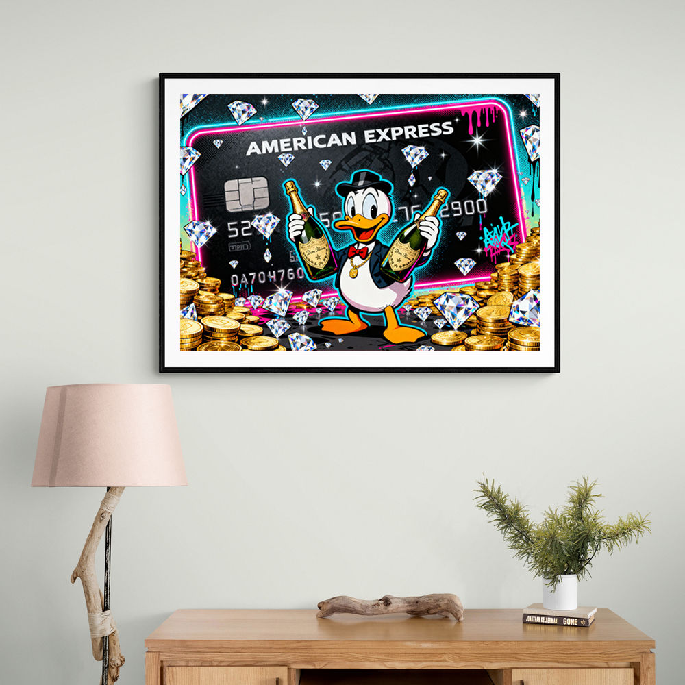 Swipe of Decadence Wall Art