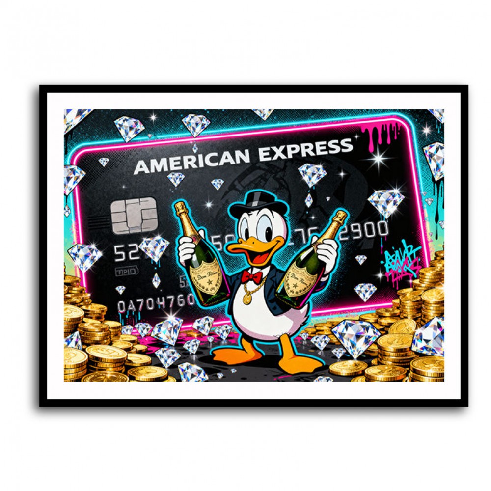 Swipe of Decadence Wall Art