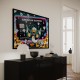 Swipe of Decadence Wall Art