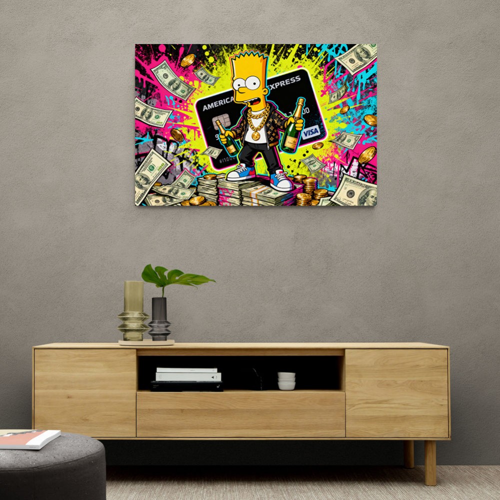 Baller Bart Wall Art