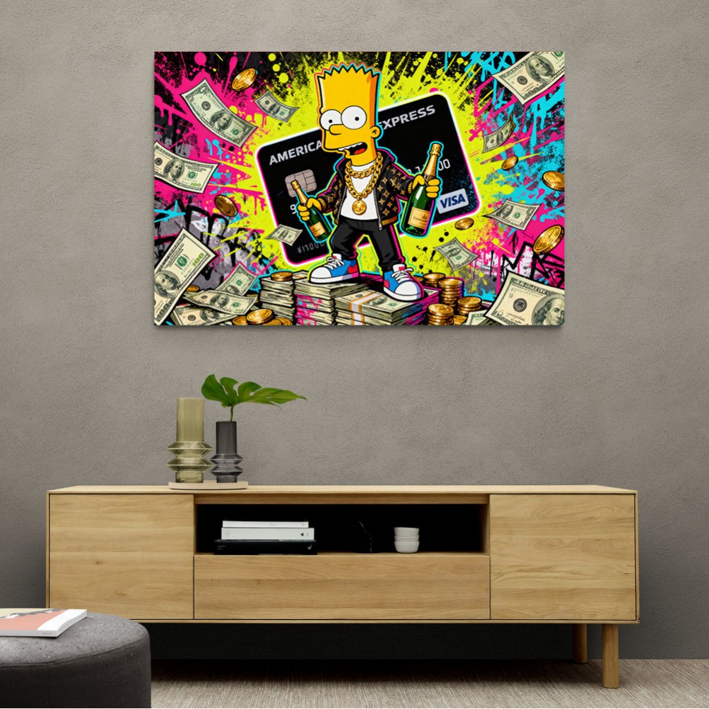 Baller Bart Wall Art