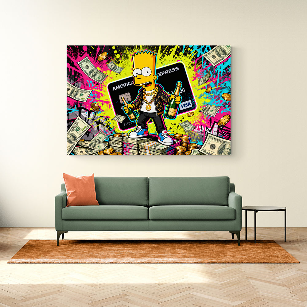 Baller Bart Wall Art