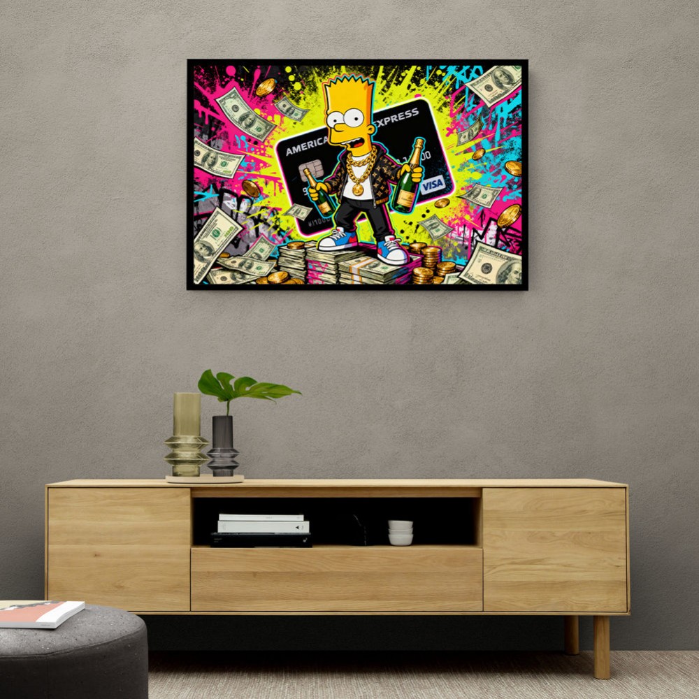 Baller Bart Wall Art