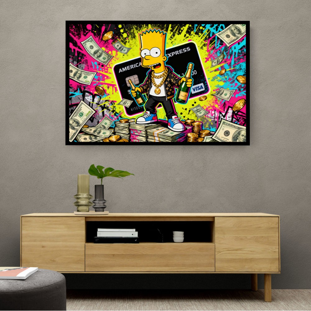 Baller Bart Wall Art