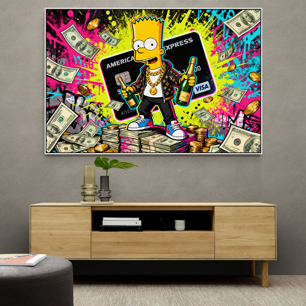 Baller Bart Wall Art