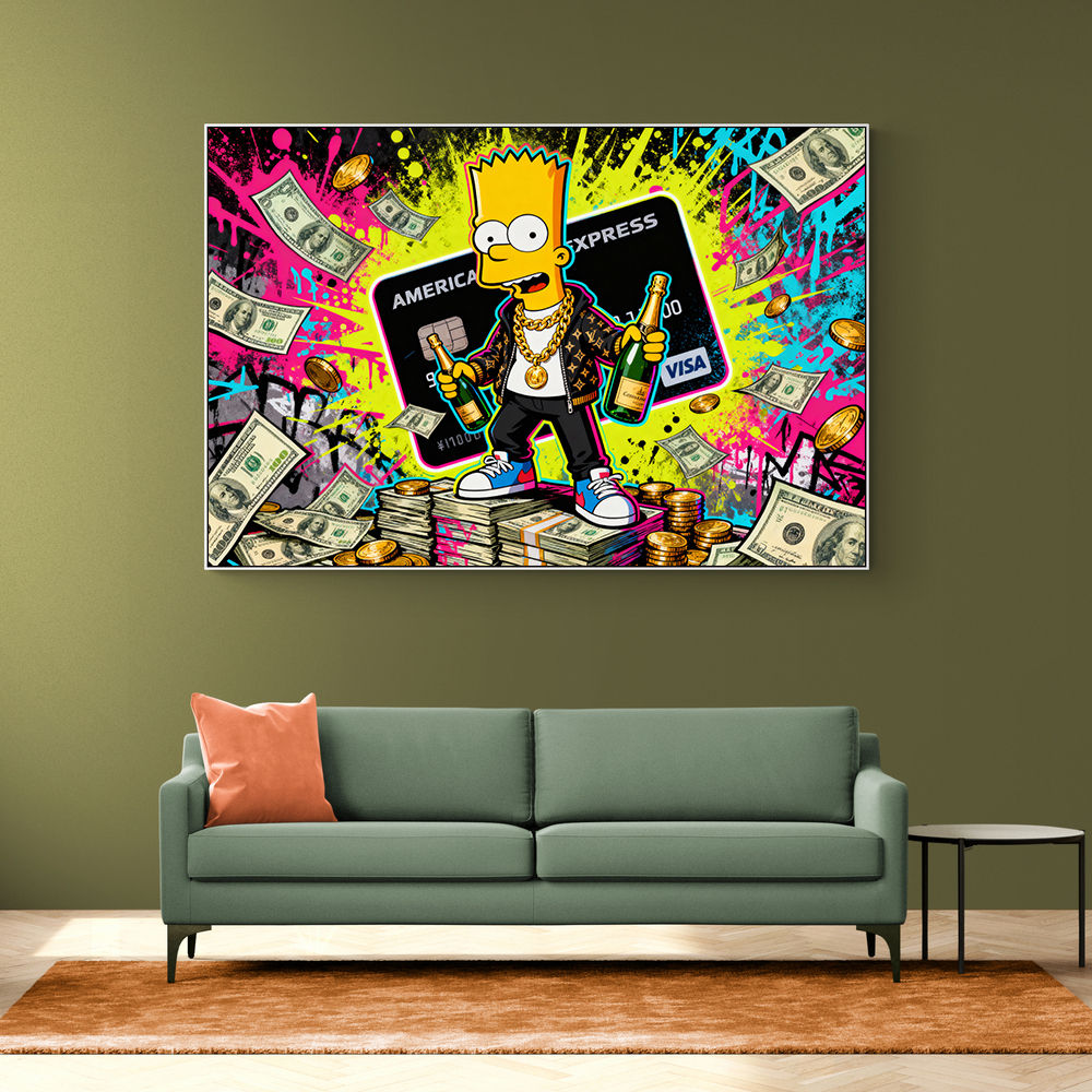 Baller Bart Wall Art