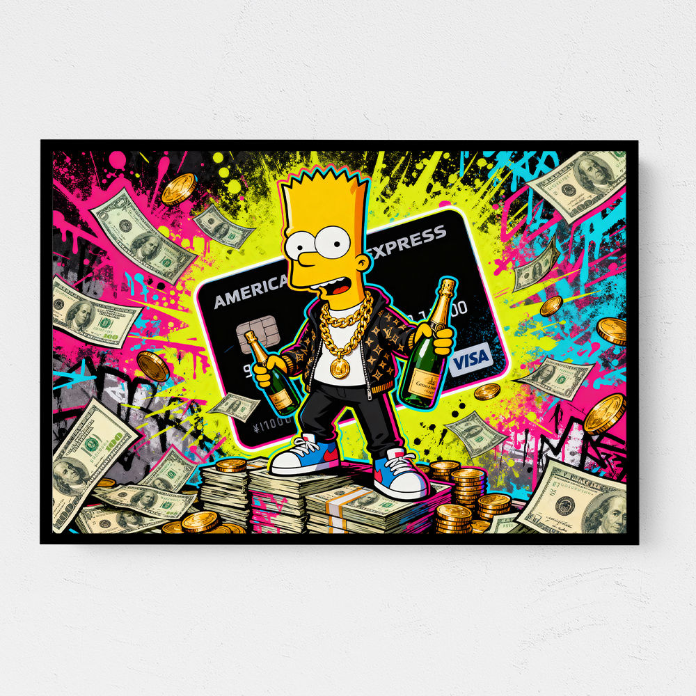 Baller Bart Wall Art
