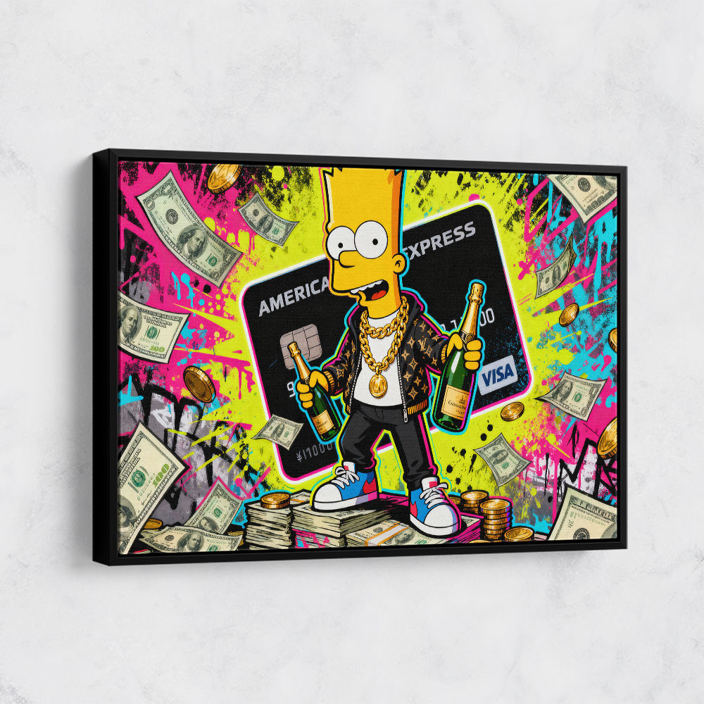 Baller Bart Wall Art