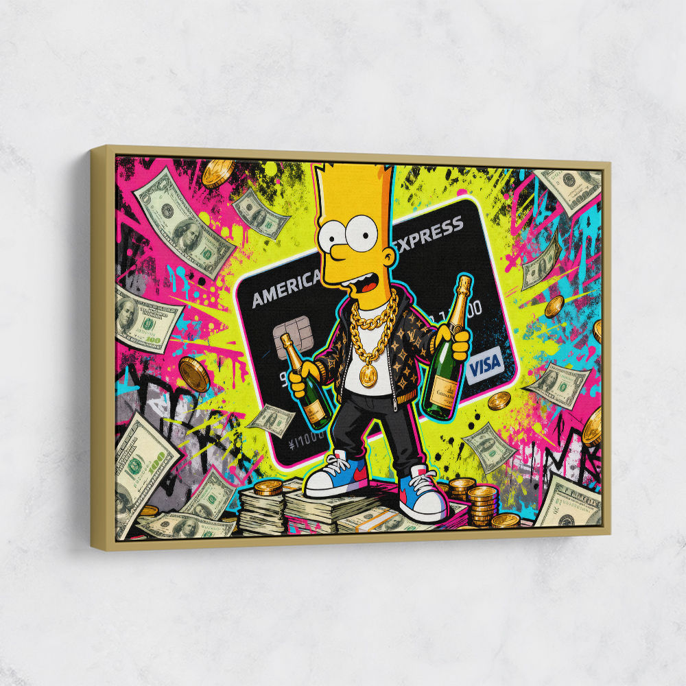 Baller Bart Wall Art