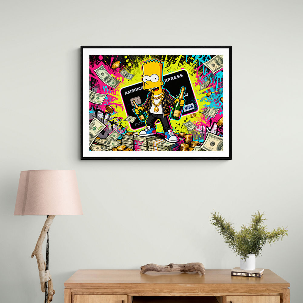 Baller Bart Wall Art