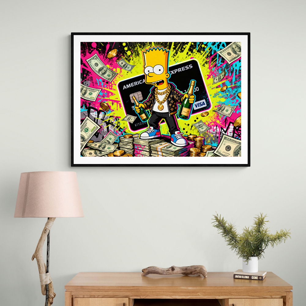 Baller Bart Wall Art