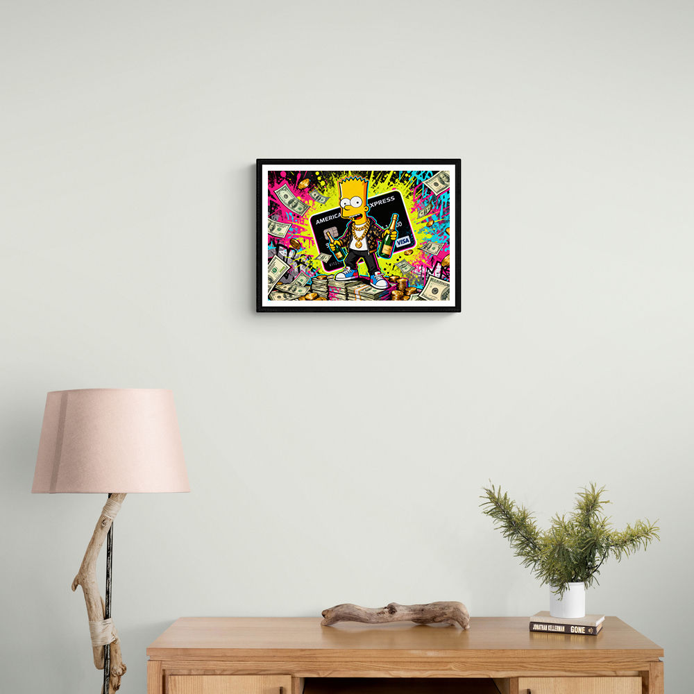 Baller Bart Wall Art