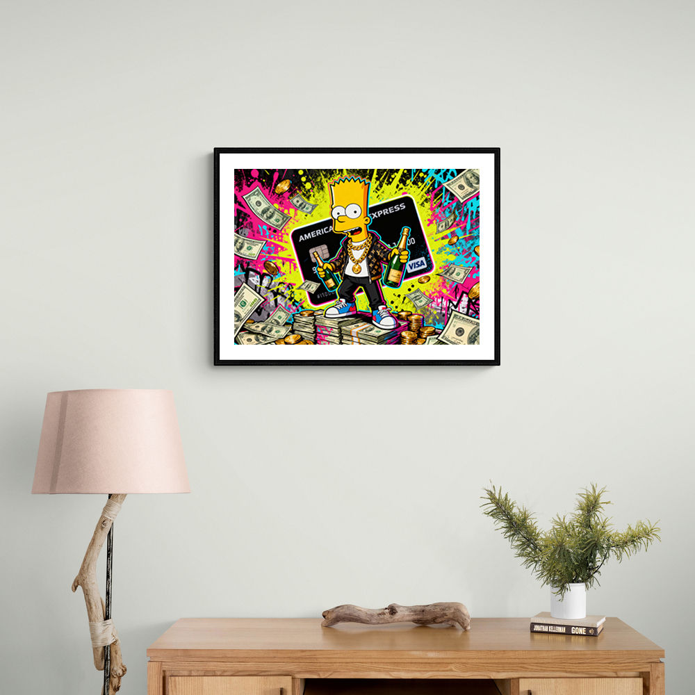 Baller Bart Wall Art