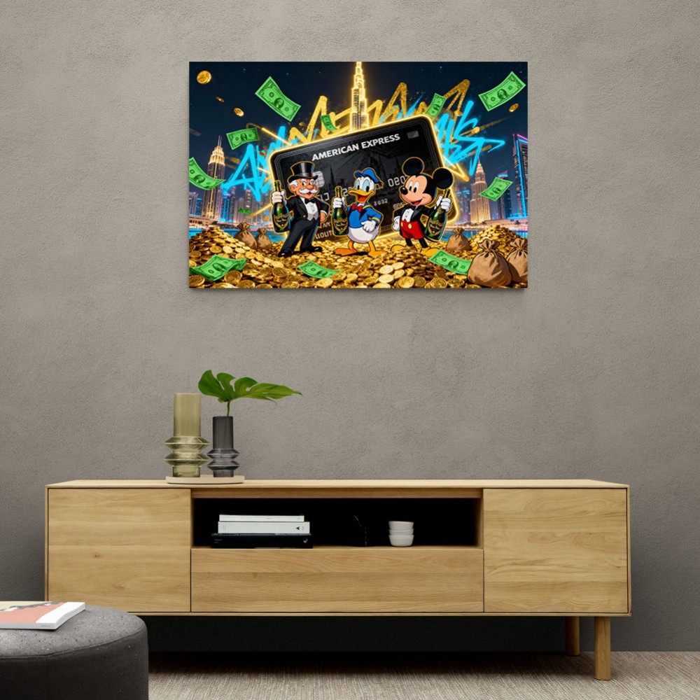 Black Card Ballers Wall Art