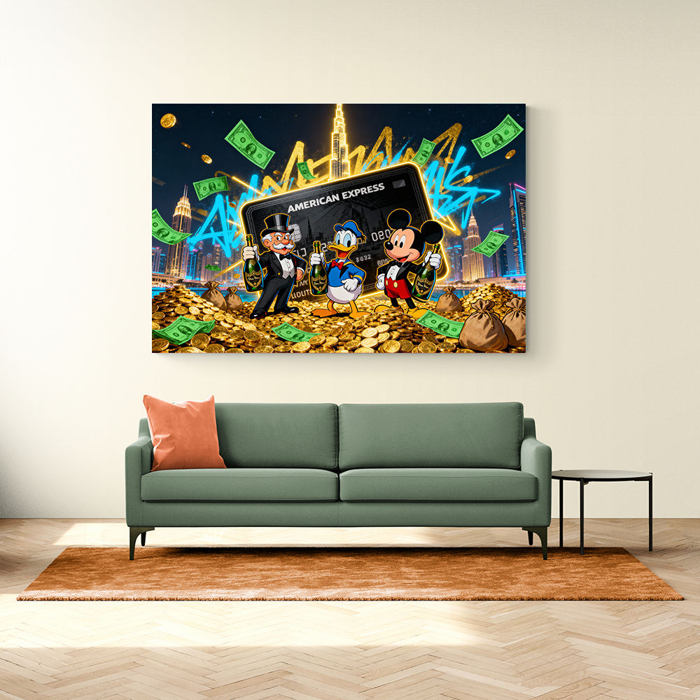 Black Card Ballers Wall Art