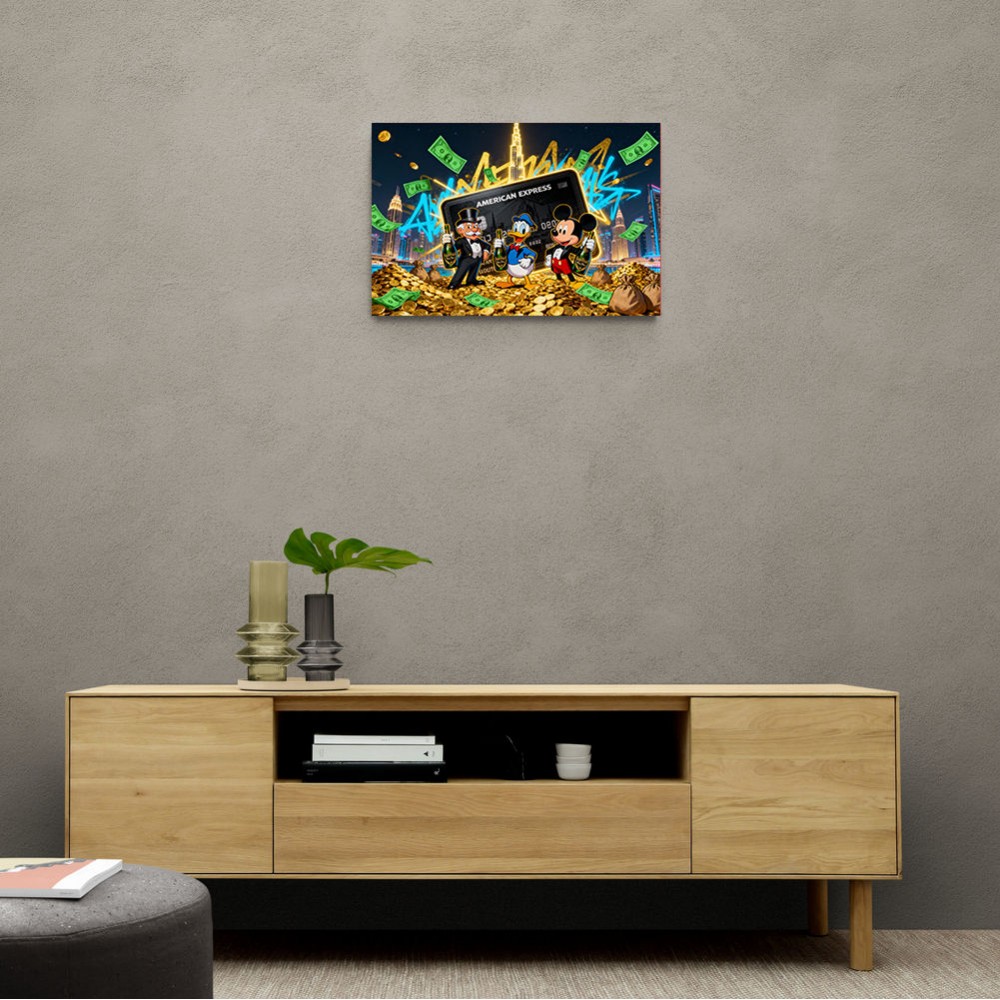 Black Card Ballers Wall Art