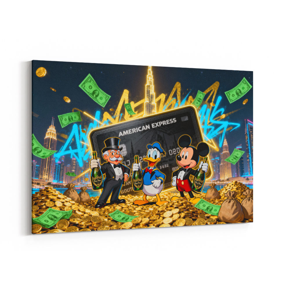 Black Card Ballers Wall Art