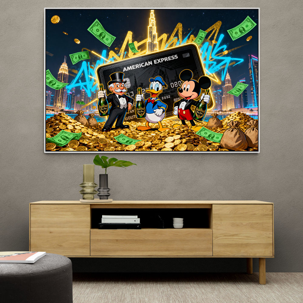 Black Card Ballers Wall Art