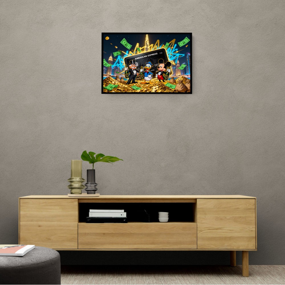 Black Card Ballers Wall Art