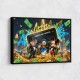 Black Card Ballers Wall Art