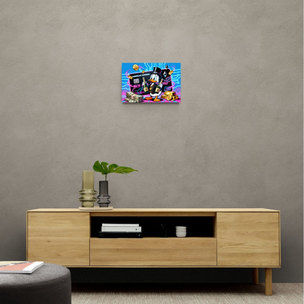 Blockchain Baron Wall Art