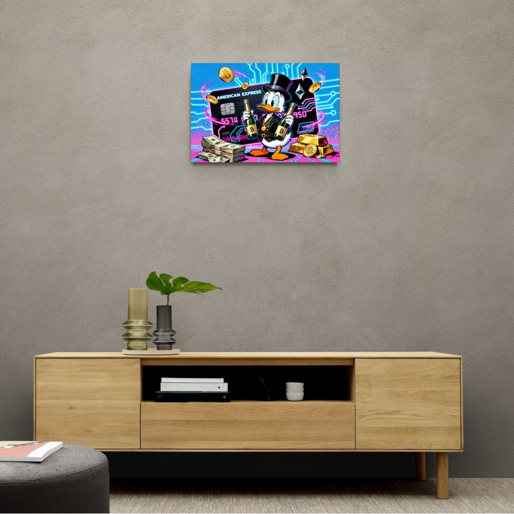 Blockchain Baron Wall Art