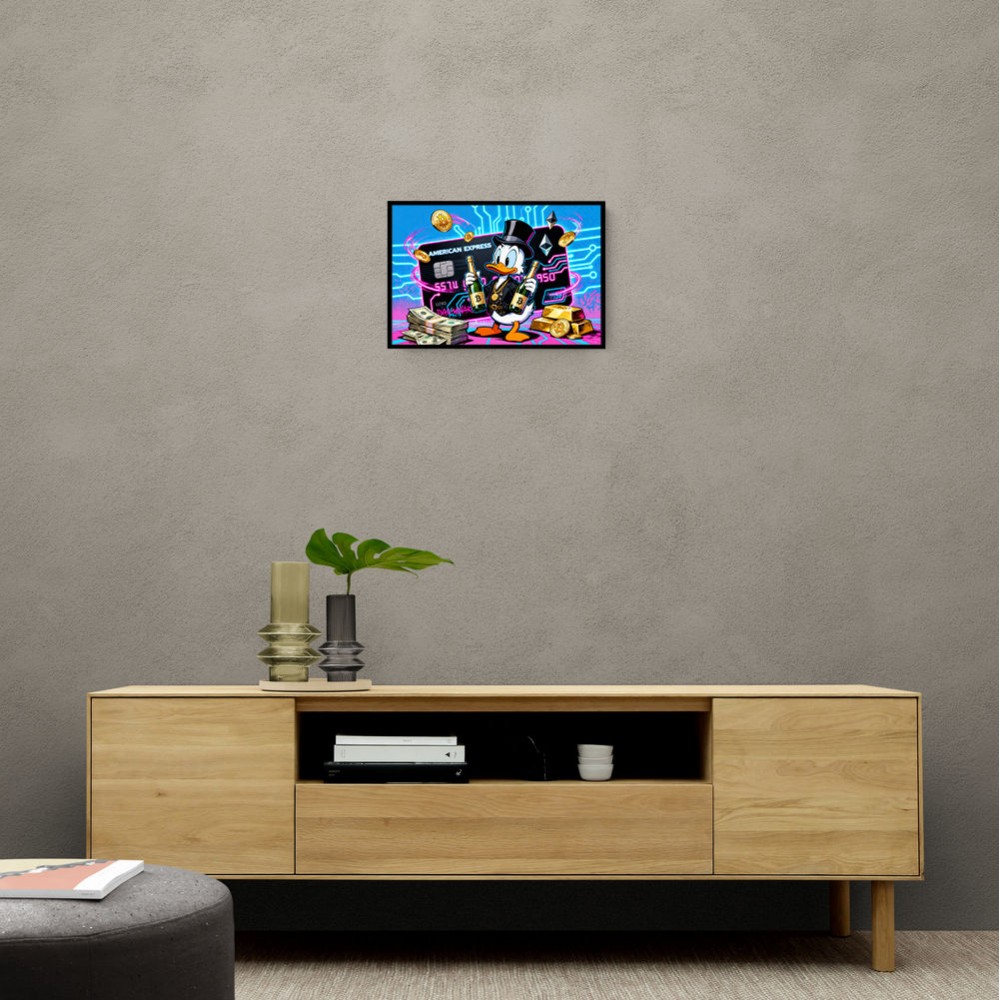 Blockchain Baron Wall Art