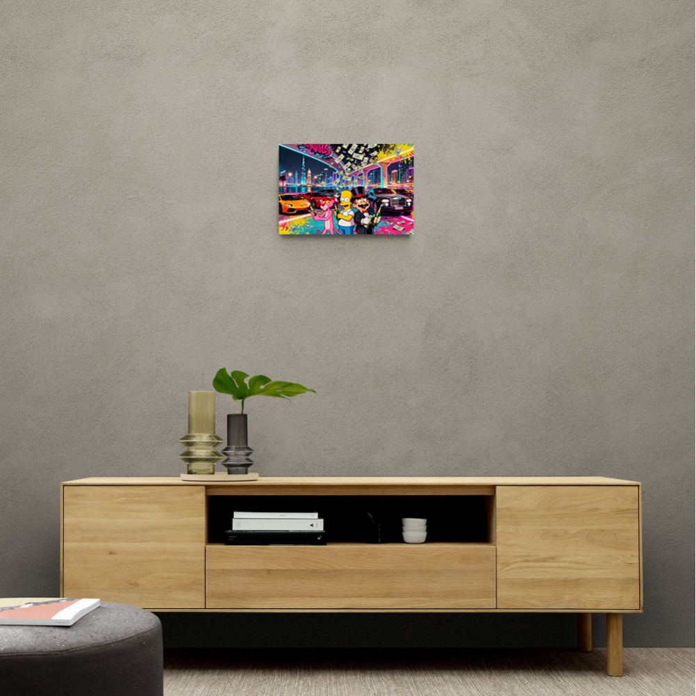 Cartoon Capitalists Wall Art