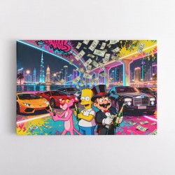 Cartoon Capitalists Wall Art
