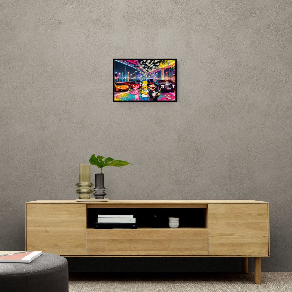 Cartoon Capitalists Wall Art