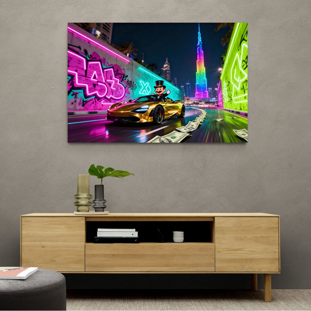 Cashflow Circuit  Wall Art