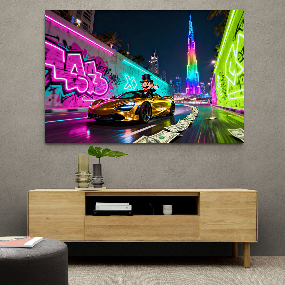 Cashflow Circuit  Wall Art