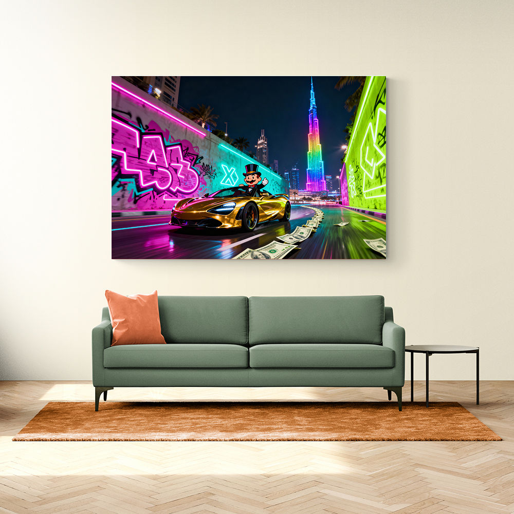 Cashflow Circuit  Wall Art