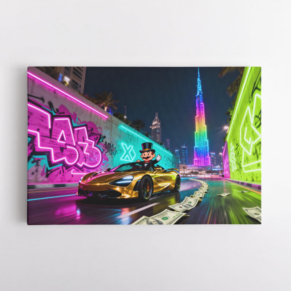 Cashflow Circuit  Wall Art