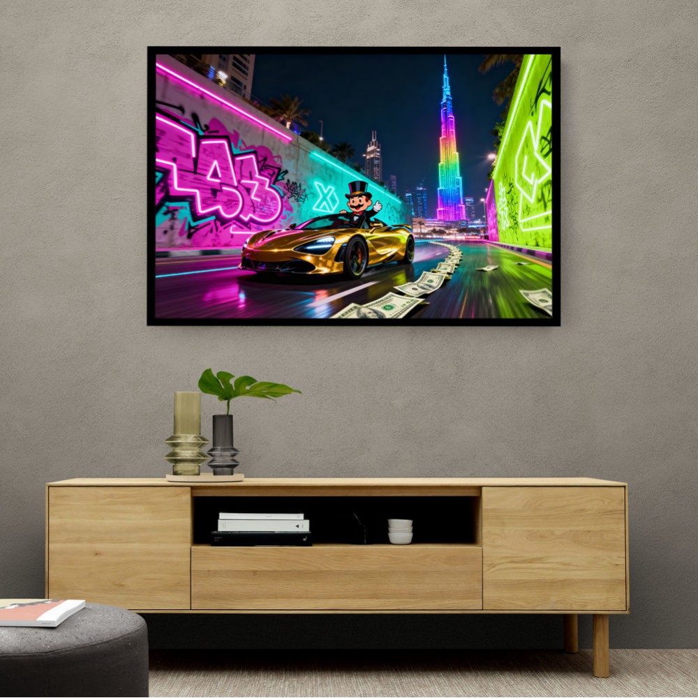 Cashflow Circuit  Wall Art