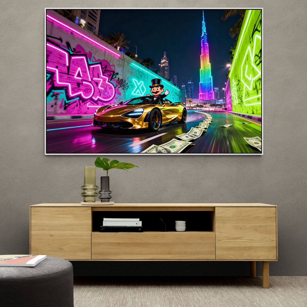 Cashflow Circuit  Wall Art