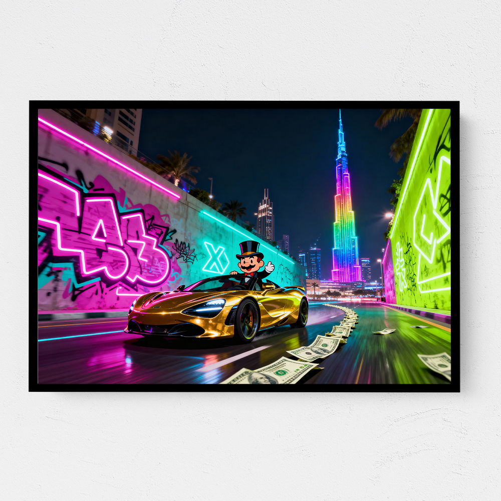 Cashflow Circuit  Wall Art