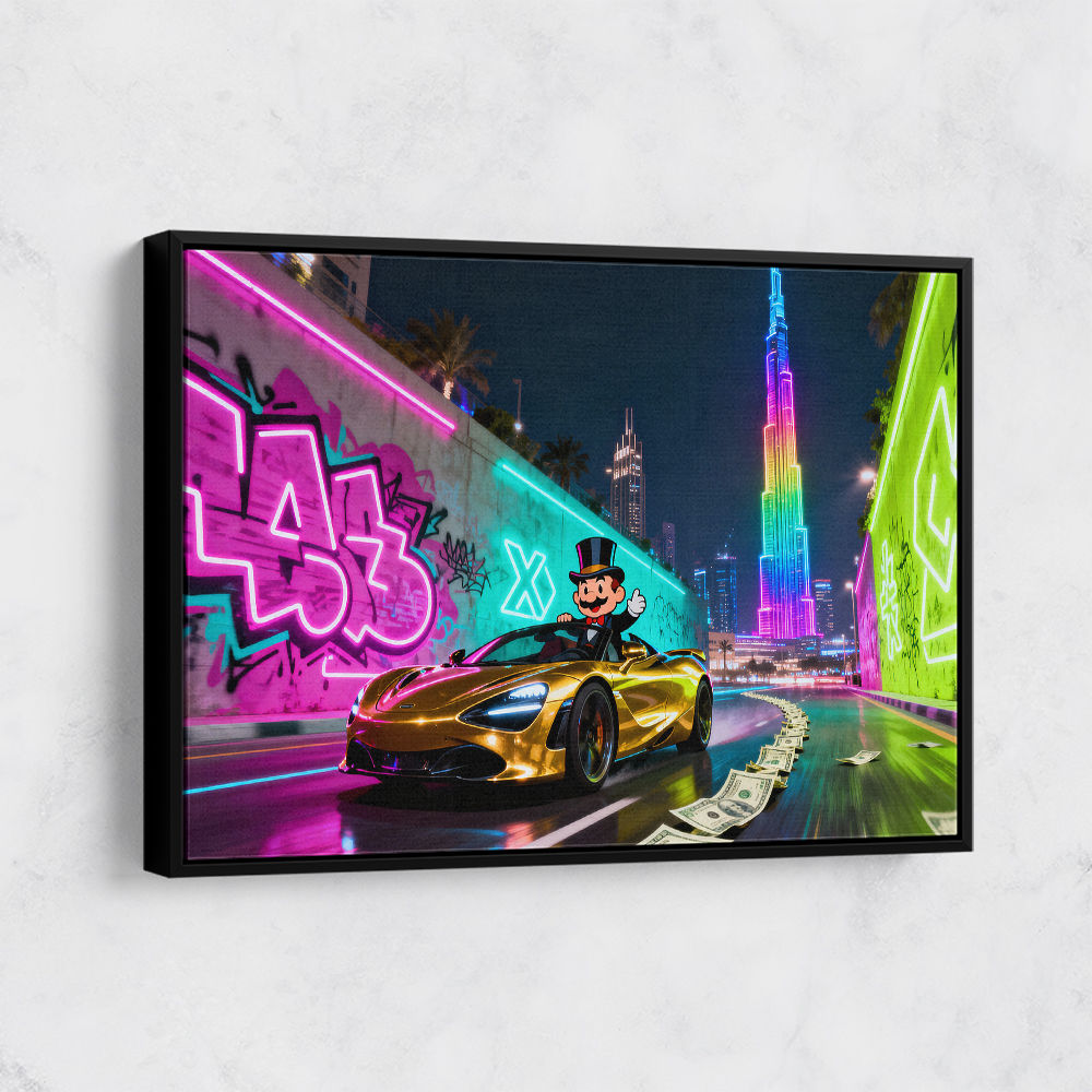 Cashflow Circuit  Wall Art